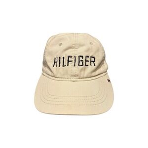 Tommy Hilfiger Hat OSFA Mens Adjustable Strap Embroidered Thick Cotton